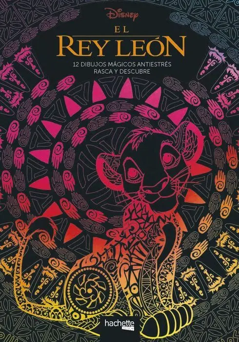 El Rey León. 12 Dibujos Mágicos: Rasca y Descubre