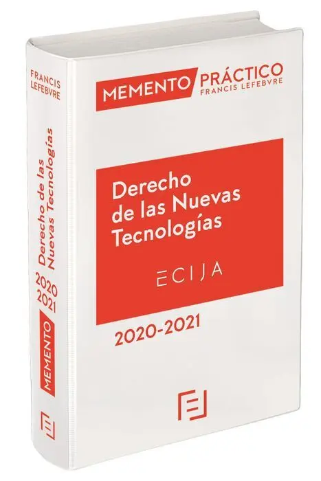 2020-2021 Derecho de las Nuevas Tecnologias -Memento Practico