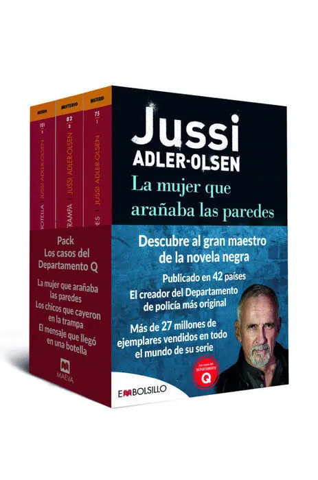 Pack 3Vols los Casos del Departamento Q