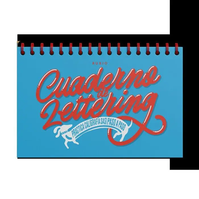Cuaderno de Lettering. Practica Caligrafía Sasi Paso a Paso