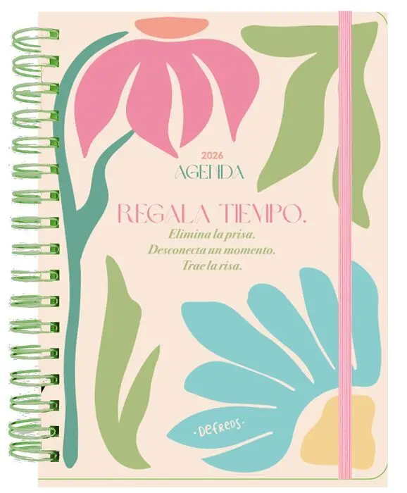 Agenda Anual Semanal 2026 Defreds