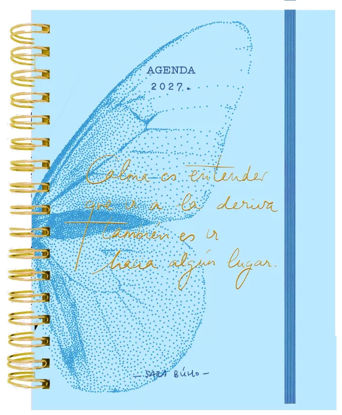 Agenda Anual Diaria 2027 Sara Búho