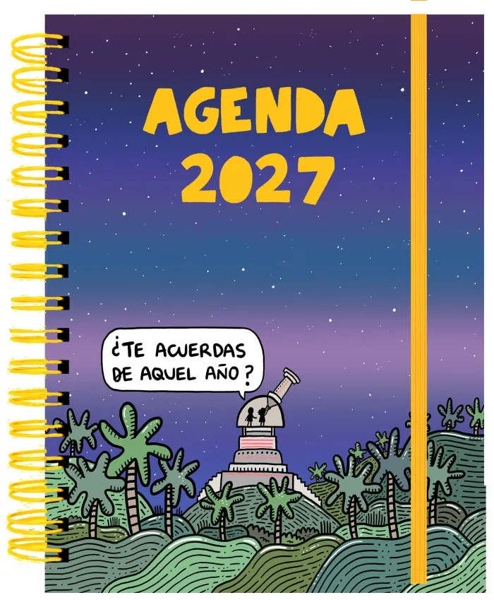 Agenda Anual Semanal 2027 72 Kilos