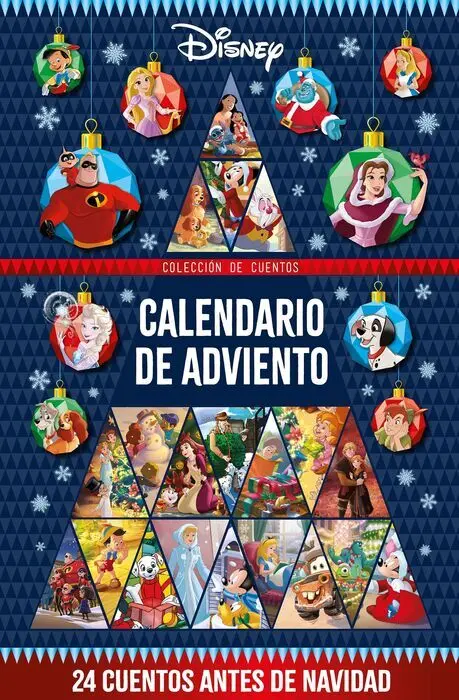 Disney. Calendario de Adviento. 24 Cuentos Antes de Navidad