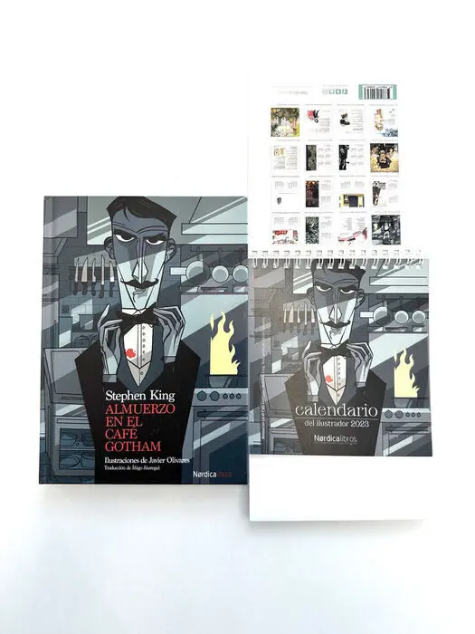 Almuerzo en el Café Gotham + Calendario del Ilustrador 2023