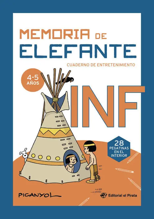 Memoria de Elefante Infantil: Cuaderno de Vacaciones