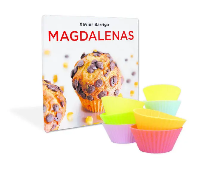Caja de Magdalenas de Xavier Barriga (19 Recetas y 9 Moldes...