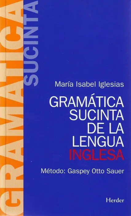 Gramatica Sucinta Lengua Inglesa
