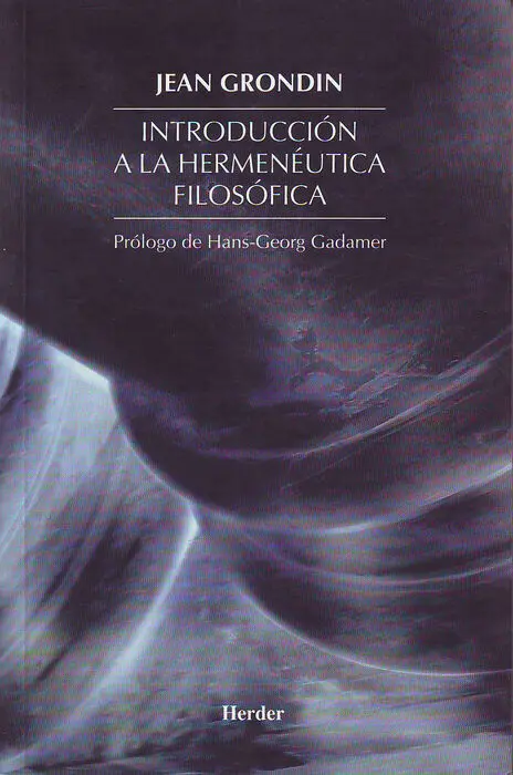 Introducción a la Hermenéutica Filosófica