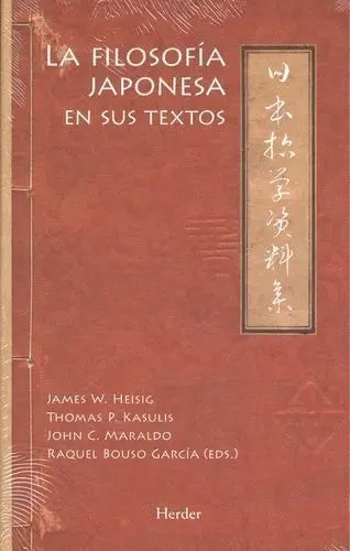Filosofía Japonesa en Sus Textos, la