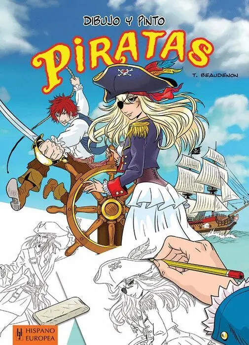 Dibujo y Pinto Piratas