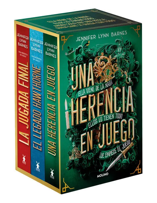 Estuche 3Vols una Herencia en Juego: una Herencia en Juego/ el Legado Hawthorne/ la Jugada Final