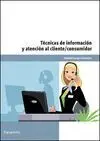 Uf0037 Tecnicas Informacion y Atencion Al Cliente/Consumidor