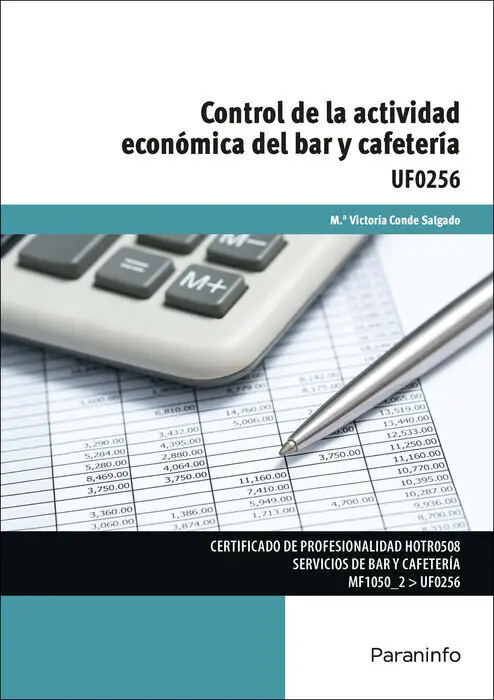 Uf0256 Control de la Actividad Económica del Bar y Cafetería