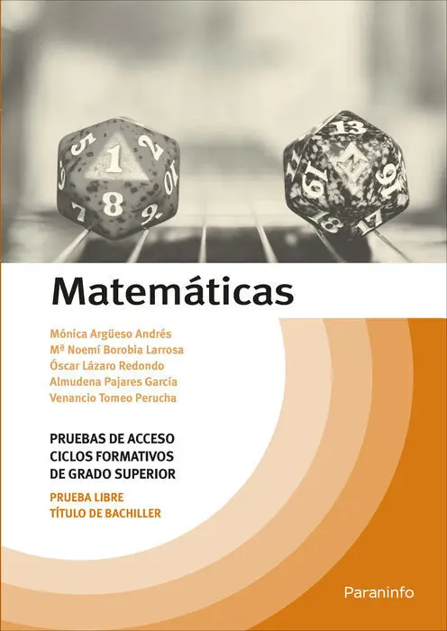 019 Cf Matemáticas. prueba Acceso Cf/Gs