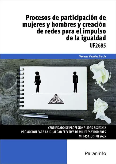 Procesos de Participación de Mujeres y Hombres y Creación de Redes para el Impulso de la Igualdad Uf2685
