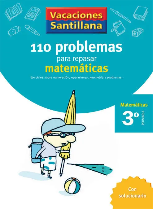 06 -3Ep 110 Problemas para Repasar Matematicas con Solucionario