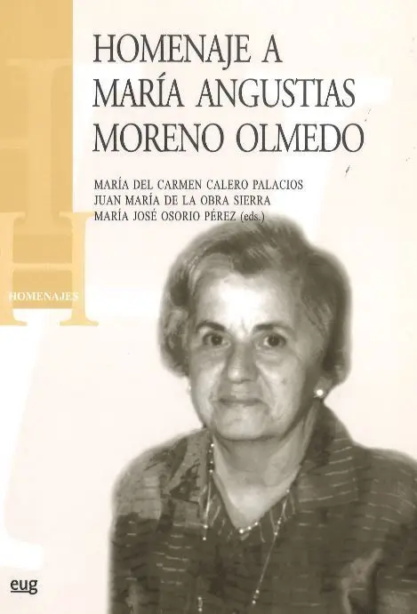 Homenaje a Marã?Âa Angustias Moreno Olmedo