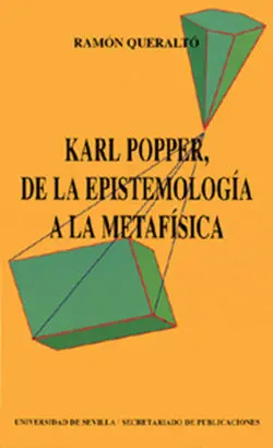 Karl Popper, de la Epistemologã?¡A a la Metafã?¡Sica