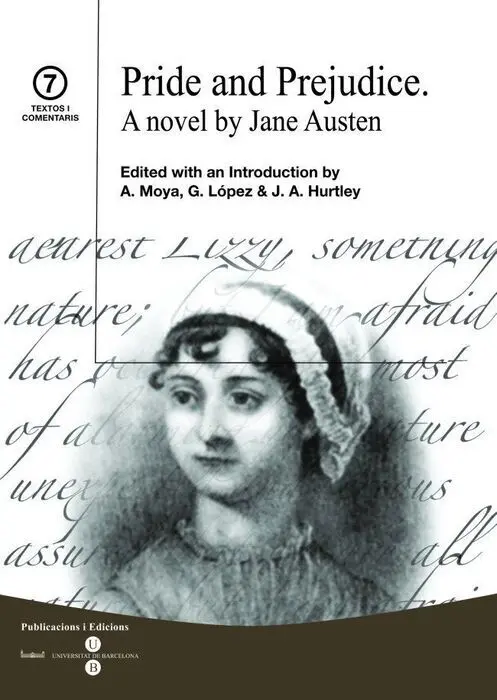 Pride And Prejudice. A Novel By Jane Austen