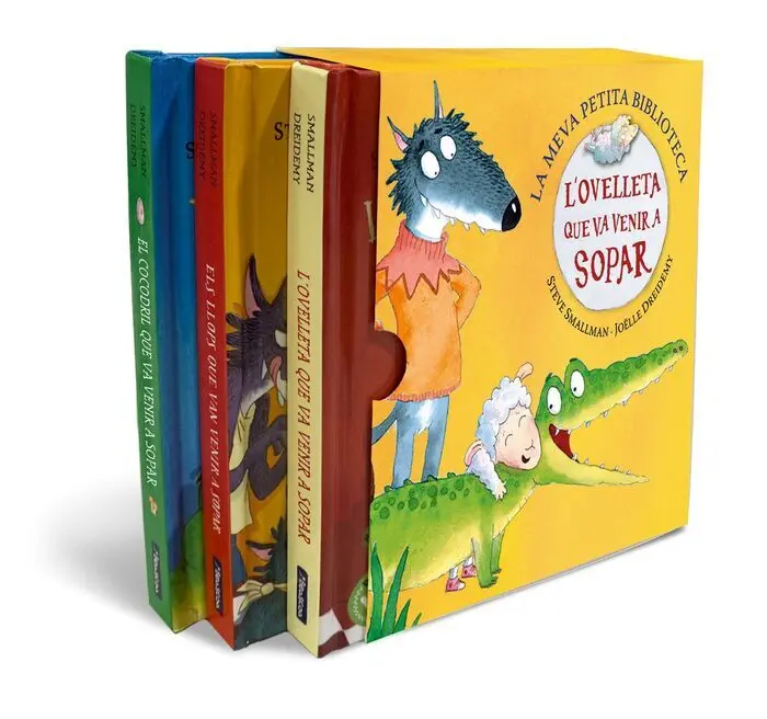 La Meva Petita Biblioteca de L'ovelleta que Va Venir a Sopar (Mans Petitones)