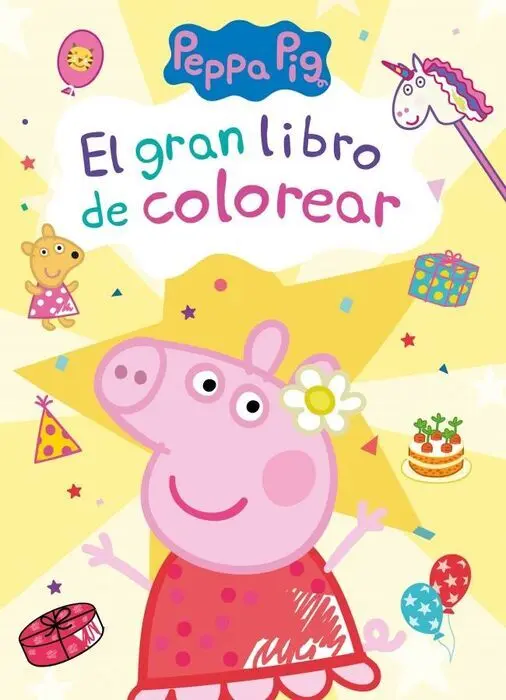 Peppa Pig. Cuaderno de Actividades - el Gran Libro de Colorear