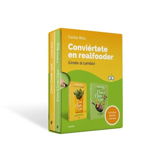 Estuche 2Vols Conviértete en Realfooder: Cocina Comida Real