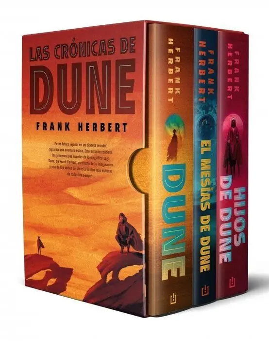 Trilogía Dune, Edición de Lujo (Estuche Con: Dune el Mesías de Dune Hijos de