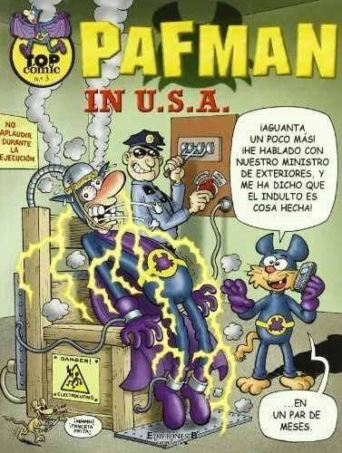 Top Comic N3 - Pafman In u. s. a