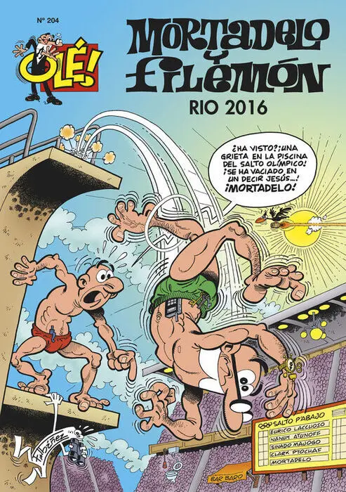 Ole! N204 Rio 2016 Mortadelo y Filemon