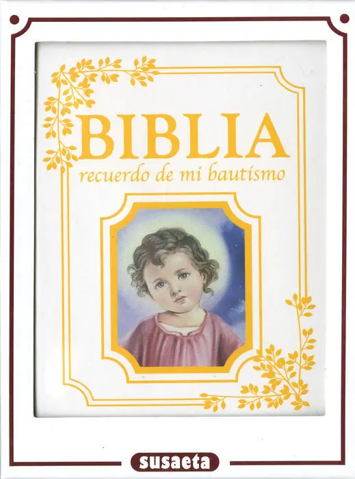 Biblia Recuerdo de mi Bautismo Ref. 2273