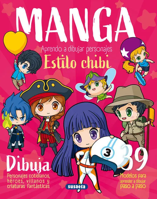 Manga. Aprendo a Dibujar Personajes Estilo Chibi Ref. 935-03