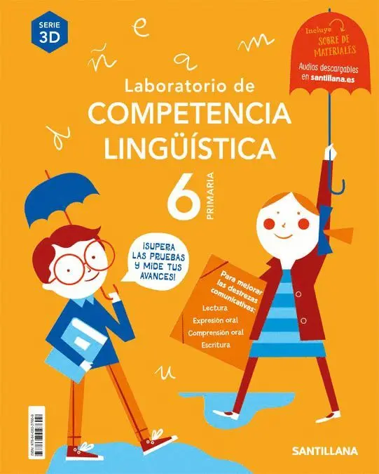 020 6Ep Cuad Laboratorio de Competencia Linguistica Serie 3D 6 Primaria