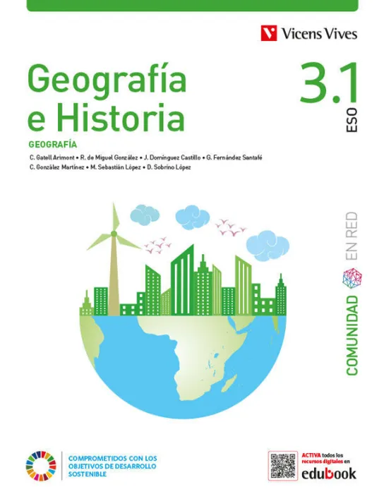 022 3Eso Geografía e Historia 3ºeso. Bimestral. Comunidad en Red 2022