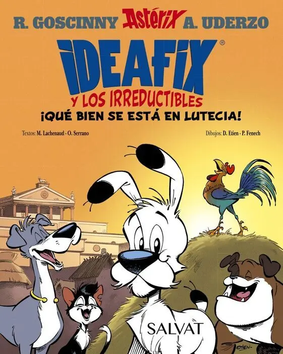 ¡Que Bien se esta en Lutecia!. Ideafix y los Irreductibles, 3.