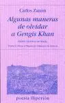 Algunas Maneras de Olvidar a Gengis Khan