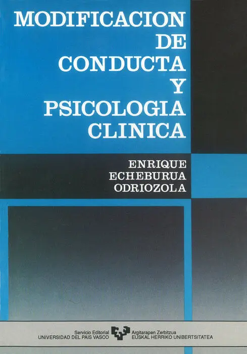 Modificaciã³N de Conducta y PsicologãÂa ClãÂnica