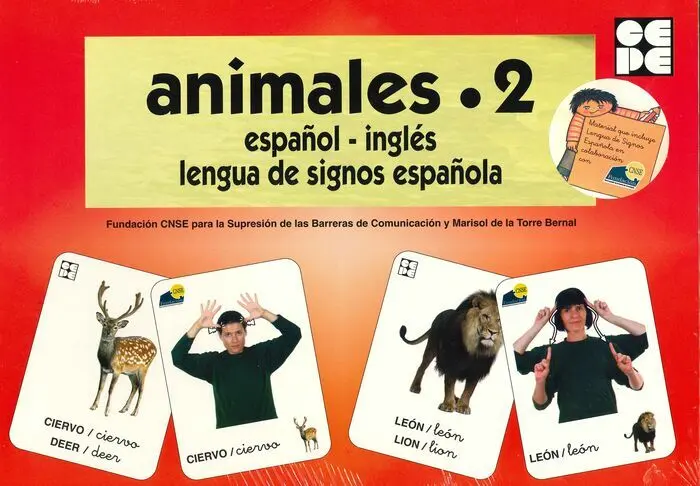 Vocabulario Fotográfico Elemental - Animales 2 (Salvajes)