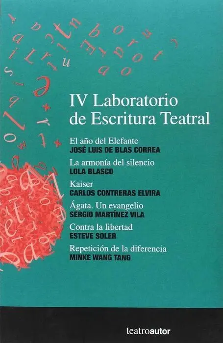 Iv Laboratorio de Escritura Teatral