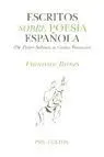 áEscritos Sobre PoesãÂa Espaã±Ola