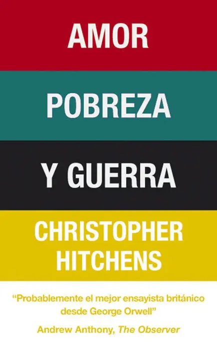 Amor, Pobreza y Guerra