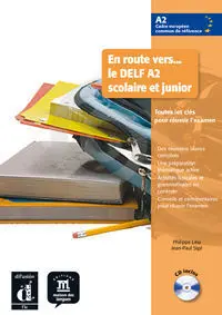 022 en Route Vers le Delf Scolaire Et Junior 2 Livre de L'élève + Cd