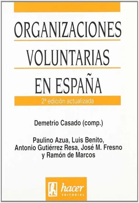 Organizaciones Voluntarias en Espaã?Â?A 2Ã?ªed