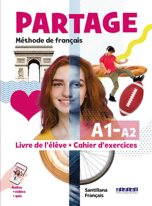 023 Partage A1/A2 Livre+Cahier