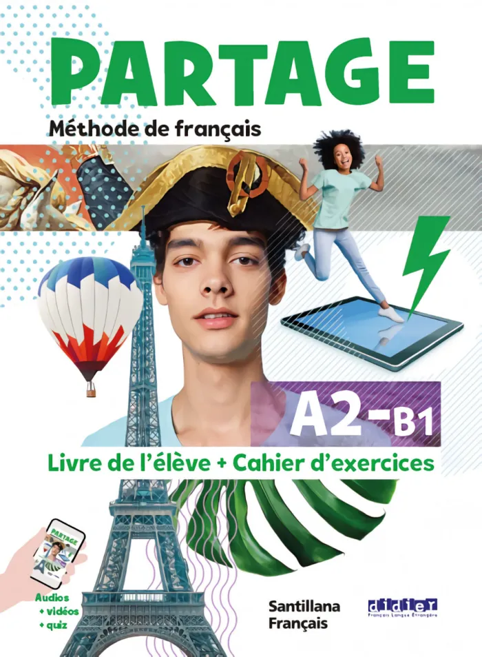 023 Sb+Wb Partage A2/B1 Livre+Cahier