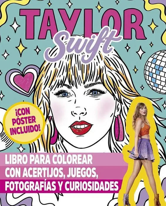 Taylor Swift - Libro para Colorear