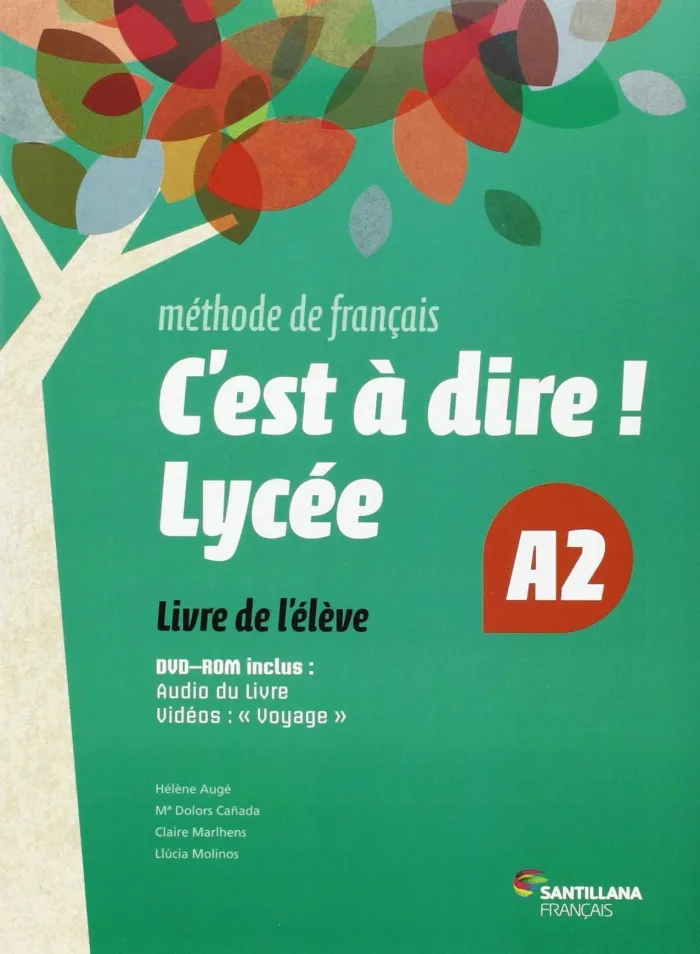 016 2Bach C'est a Dire Lycee A2 Eleve + Dvd