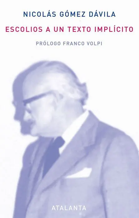 Escolios a un Texto Implicito