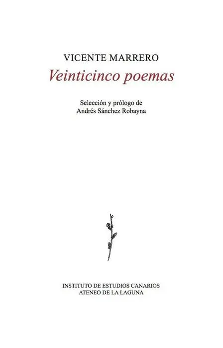 Veinticinco Poemas