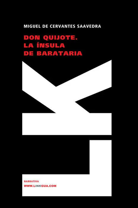 Don Quijote. La áNsula de Barataria